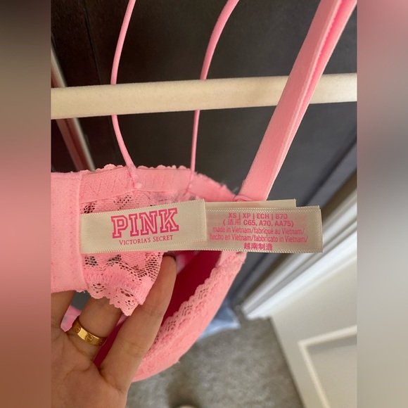Victoria Secret Pink push up lace bralette New without tag - Picture 4 of 5